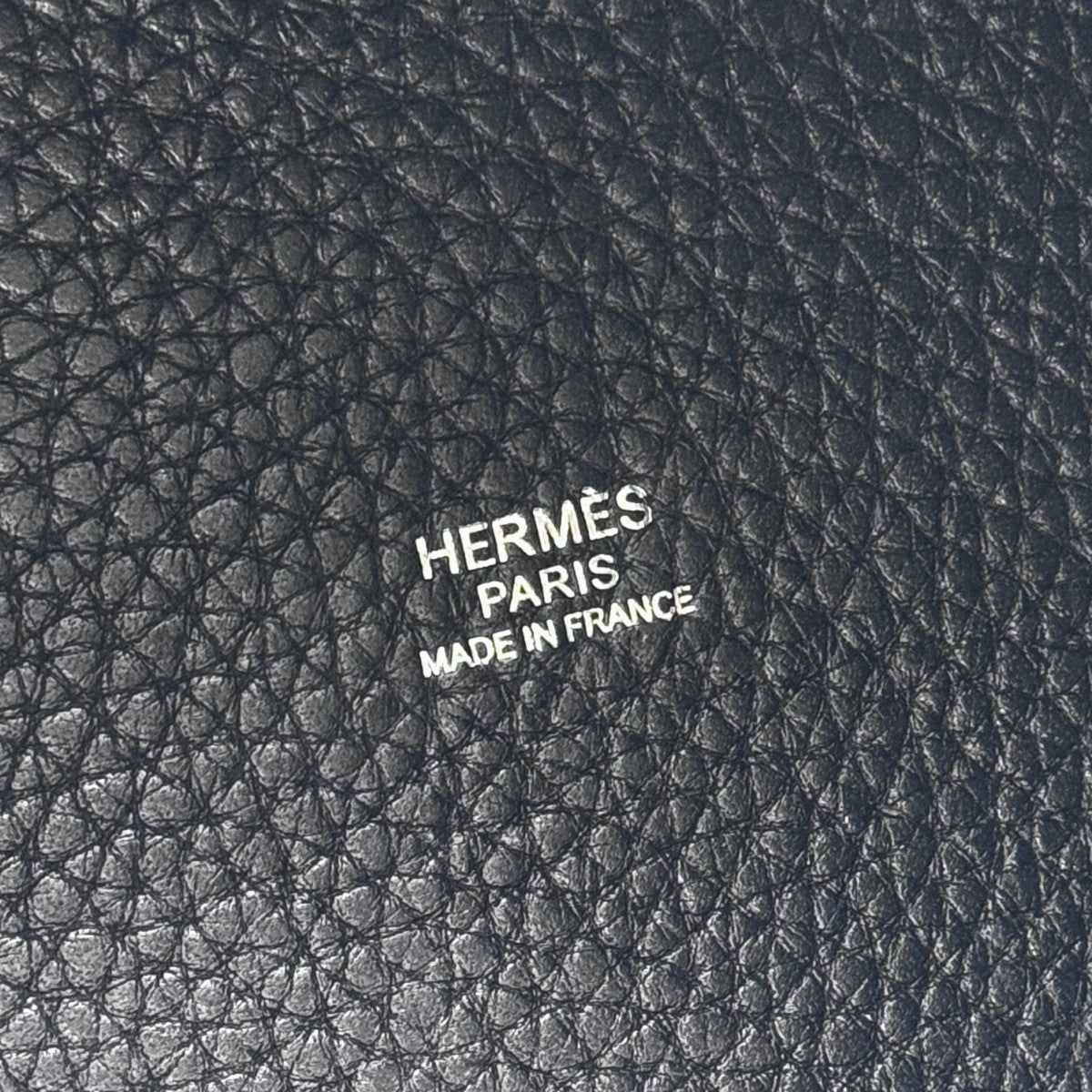 HERMES HERMES Picotin lock PM Picotin lock PM Picotin PM Picotin lock 18 Tote bag Toryon Clemence Blue of Squeeze Navy Navy Silver Metal fittings