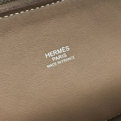 HERMES HERMES Bolide 31 Bolide 31 Bag, Tote Bag, Shoulder Bag, Torillon Clemence, Etoup, Grey, Greige, Silver Hardware