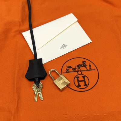 HERMES 爱马仕 Kelly 35 Kelly 35 袋手提袋evergrain黑色黑金配件