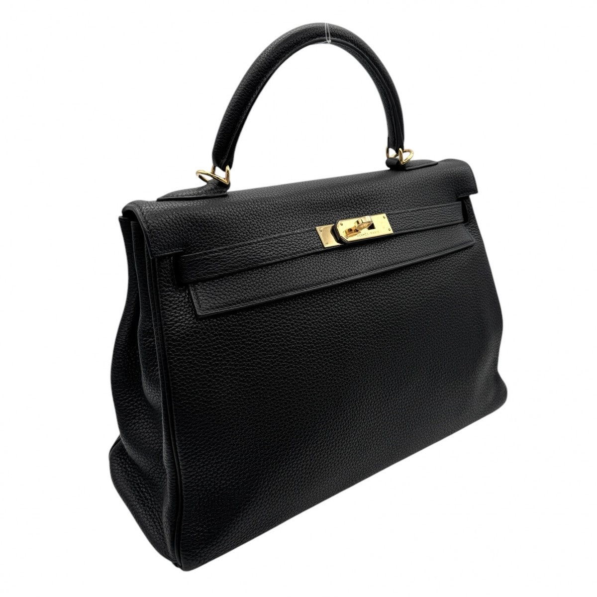 HERMES HERMES Kelly 32 Kelly 32 Bag, Tote Bag, Shoulder Bag, Togo, Noir, Black, Gold Fittings