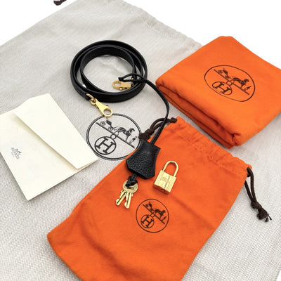 エルメス HERMES ケリー32 ケリー 32 バッグ トートバッグ ショルダーバッグ トゴ ノワール ブラック 黒 ゴールド金具