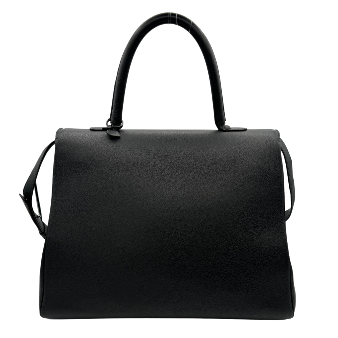 DELVAUX 델 바우 Brillon GM Brillon GM 가방, 토트 백, 숄더백, 가죽, 검은 색, 검은 색, 실버 하드웨어, 핸드백, 숄더백, 2 방향 가방