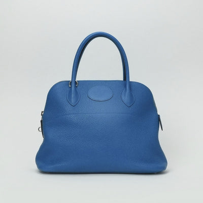 エルメス HERMES ボリード31 ボリード 31 バッグ トートバッグ ショルダーバッグ トリヨンクレマンス ブルーザンジバル ブルー 青 シルバー金具