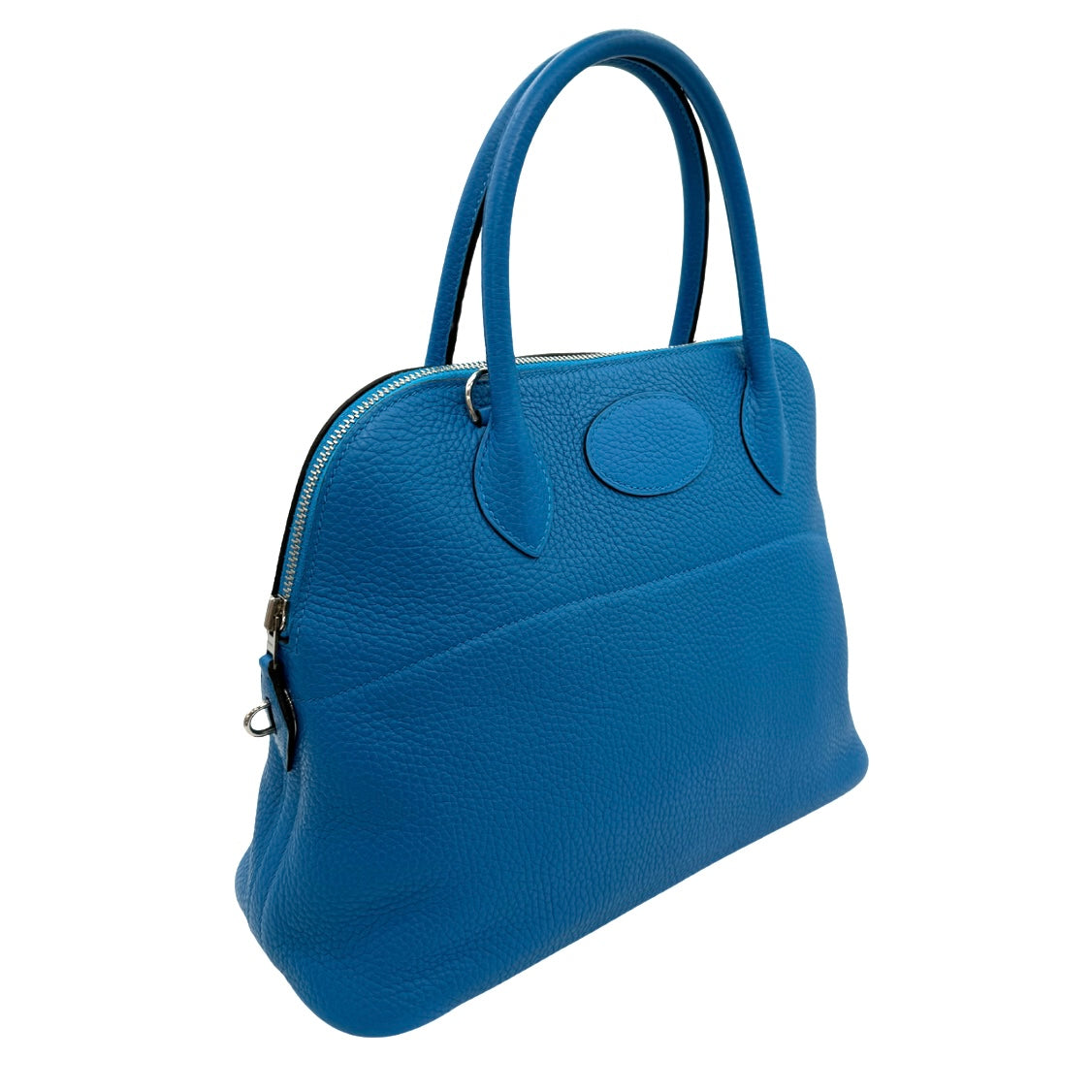 HERMES HERMES Bolide 31 Bolide 31 Bag, Tote bag, Shoulder bag, Toryon Clemence, Blue Zanzibar, Blue, Silver hardware