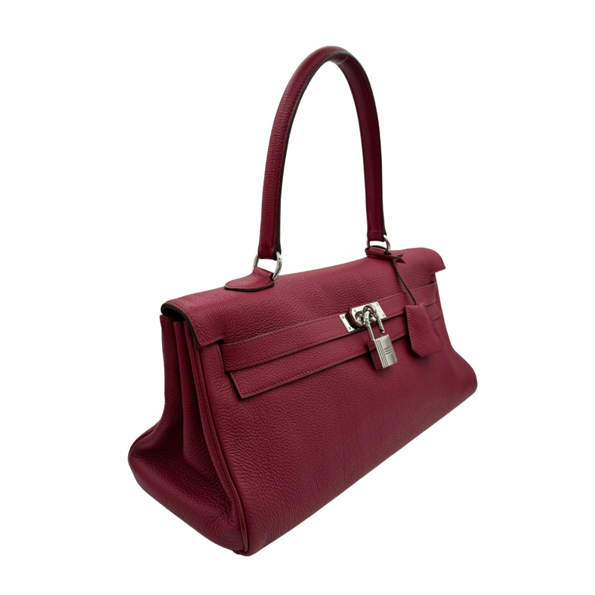 HERMES HERMES Shoulder kelly Shoulder kelly Bag, Tote Bag, Shoulder Bag, Togo, Ruby, Red, Red, Silver Hardware