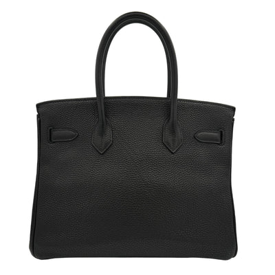 HERMES 헤르메스 Birkin 30 Birkin 30 토트 백 토고 누아 블랙 골드 하드웨어