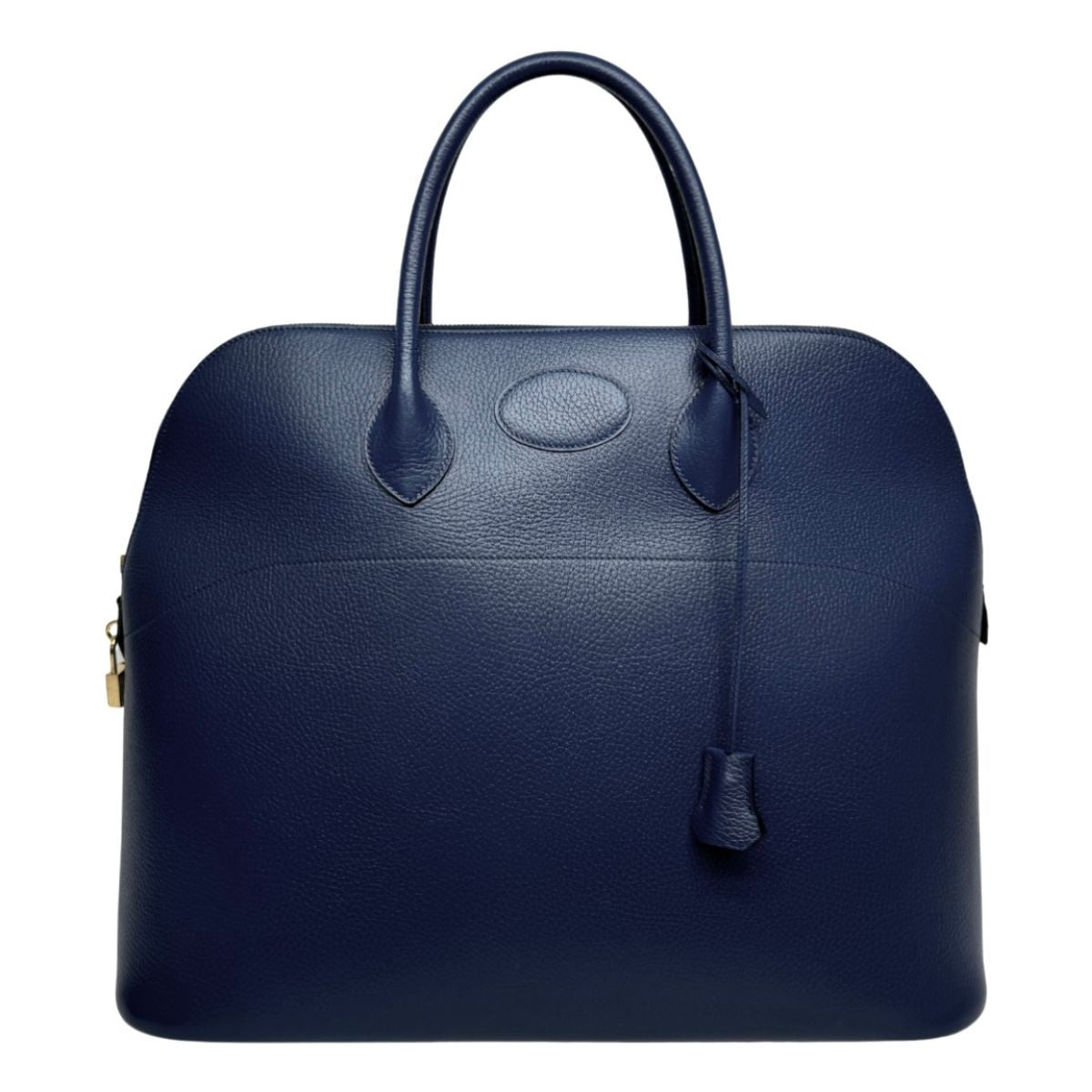 HERMES HERMES Bolide 45 Bolide 45 Bag, tote bag, Ardennes, blue, blue, gold fittings