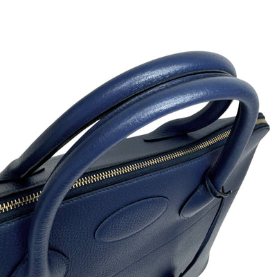 HERMES HERMES Bolide 45 Bolide 45 Bag, tote bag, Ardennes, blue, blue, gold fittings