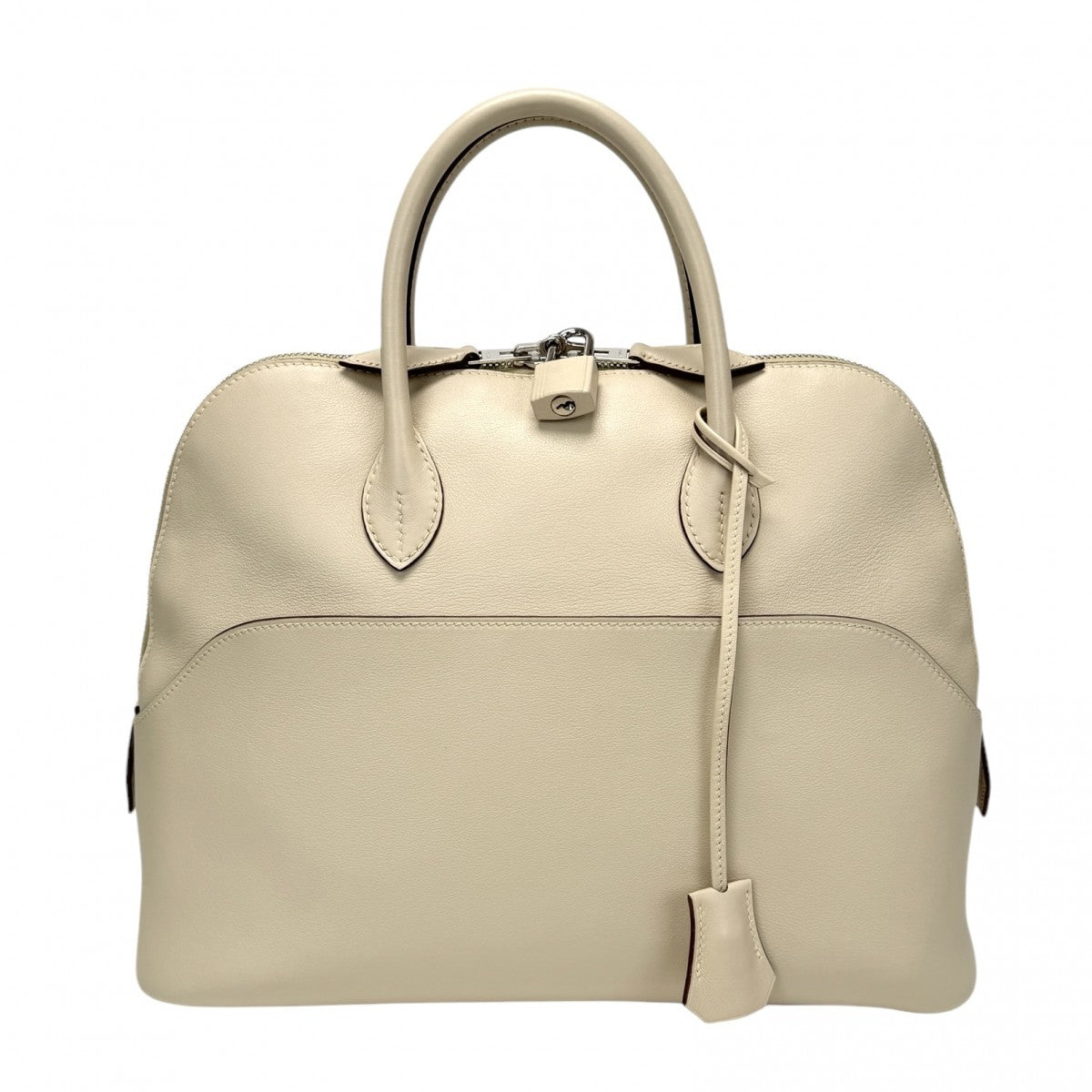 HERMES HERMES Bolide 1923 Bolide 1923 Bag, Tote Bag, Swift, Parshuman, Beige, Silver Fittings Bolide 31