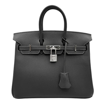 HERMES HERMES Birkin 25 Birkin 25 Bag Tote Bag Epson GRAFFFeat Grey Silver Metal Fittings Vaugh Epson