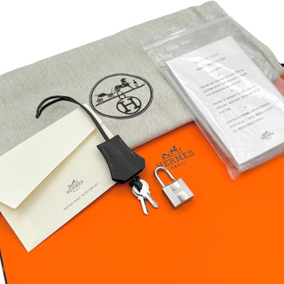 エルメス HERMES バーキン25 バーキン 25 バッグ トートバッグ エプソン グラファイト グレー シルバー金具 ヴォーエプソン