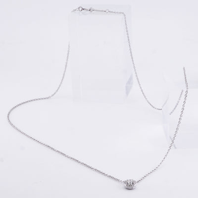 Tiffany & Co. Tiffany＆Co。 Tiffany & Co. Sorest Sorest Sorest吊坠项链吊坠Choker PT950银钻石白金