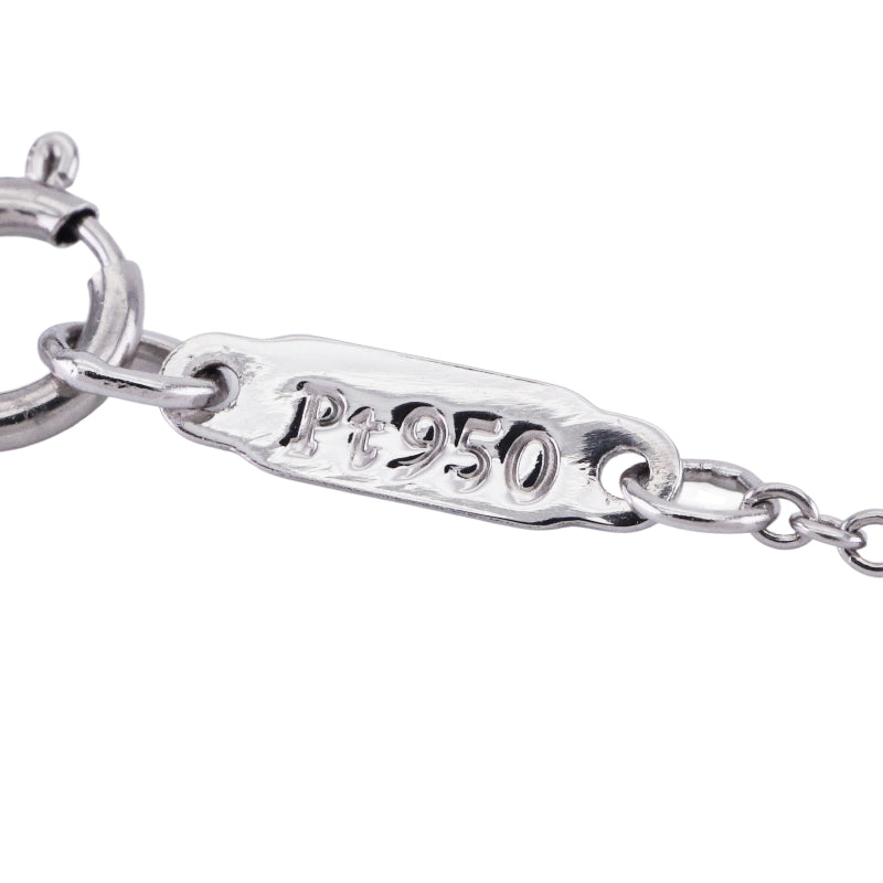 Tiffany & Co. Tiffany＆Co。 Tiffany & Co. Sorest Sorest Sorest吊坠项链吊坠Choker PT950银钻石白金