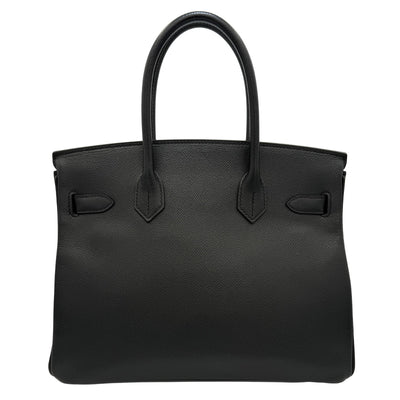 HERMES 爱马仕 Birkin 30 Birkin 30 袋子手提袋Epson黑色黑金硬件Vaugh Epson