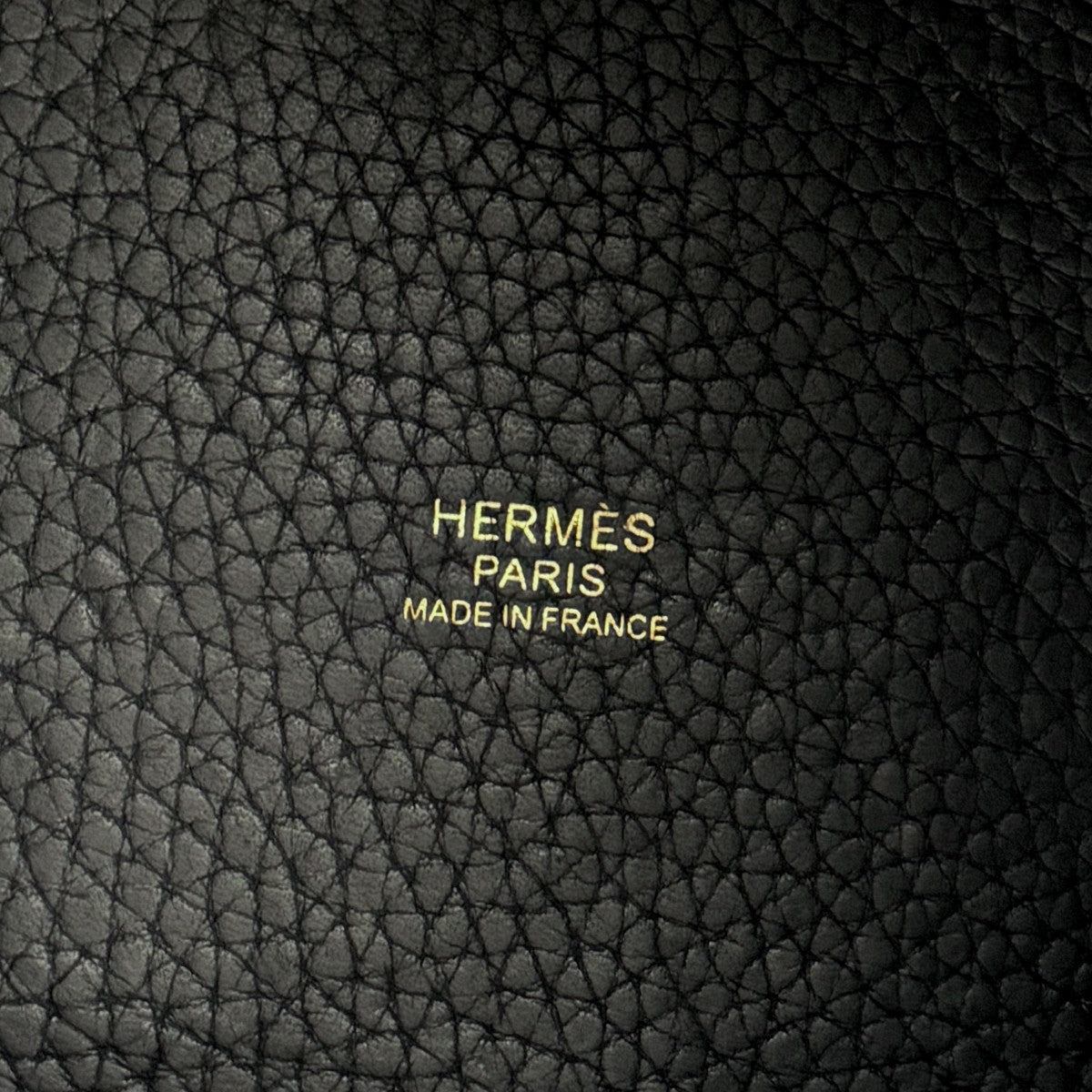 HERMES 헤르메스 Picotin lock PM Picotin lock PM Picotin PM Picotin lock 18 토트 백 토리 온 클레멘스 누아 블랙 골드 하드웨어