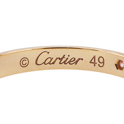 カルティエ Cartier 1895 ウェディング リング 1895 wedding band リング 指輪 750YG ゴールド 結婚指輪 マリッジリング イエローゴールド