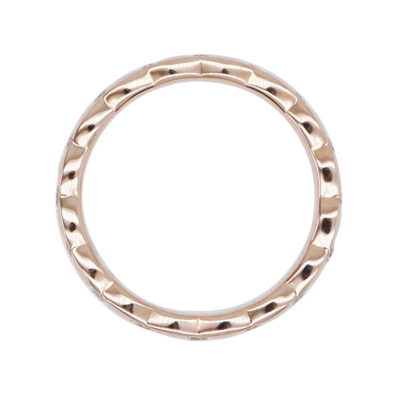 CHANEL CHANEL Coco Crush 18K Beige Gold Diamond Mini Model Ring Au750 Beige Gold Coco CrushMatelass?Diamond ring