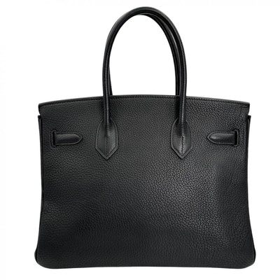 HERMES 爱马仕 Birkin 30 Birkin 30 手提袋多哥黑色银色硬件