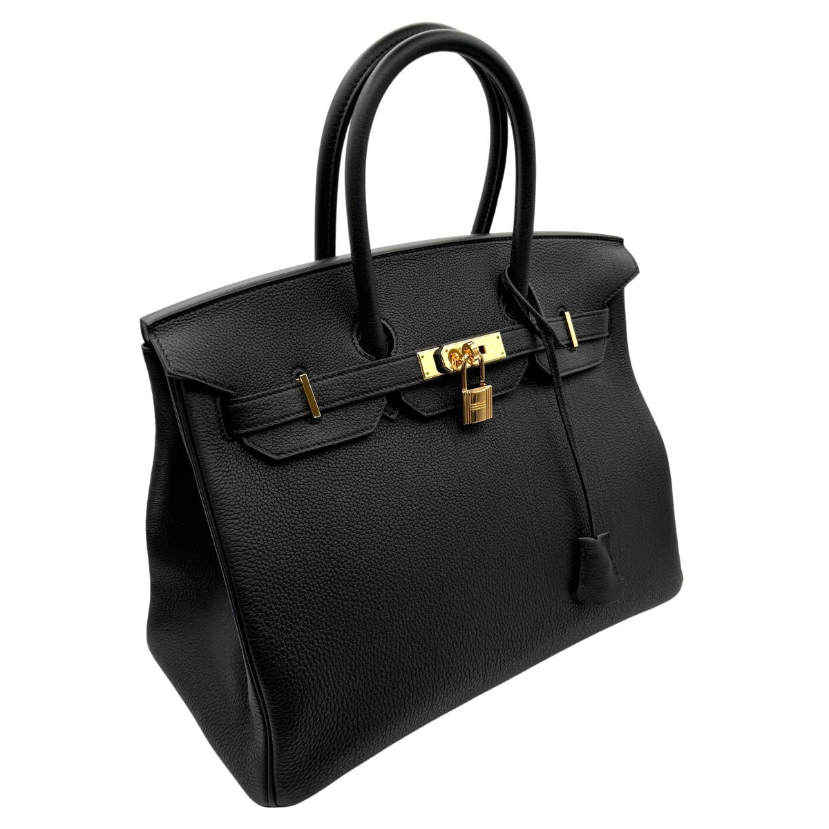 HERMES 헤르메스 Birkin 35 Birkin 35 토트 백 토고 누아 블랙 골드 하드웨어