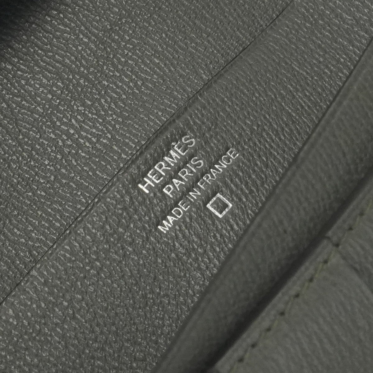 エルメス HERMES ベアンスフレ ベアン スフレ 財布 長財布 ロングウォレット アリゲーター クロコダイル グリシマン シルバー金具 エキゾチック