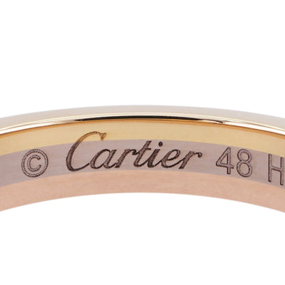 カルティエ Cartier ルイ カルティエ ルイカルティエ　ヴァンドーム リング 指輪 750 イエロー　ホワイト　ピンク 結婚指輪 マリッジリング ダイヤモンド ゴールド