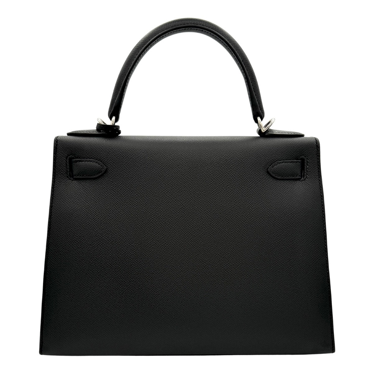 HERMES HERMES Kelly 28 Kelly 28 Bag, Tote Bag, Shoulder Bag, Epson Noir, Black, Black, Silver Fittings, Epson