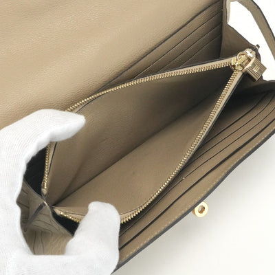HERMES 爱马仕 Kelly wallet Kelly wallet long 钱包长钱包长钱包鳄鱼鳄鱼香草象牙金色硬件异国