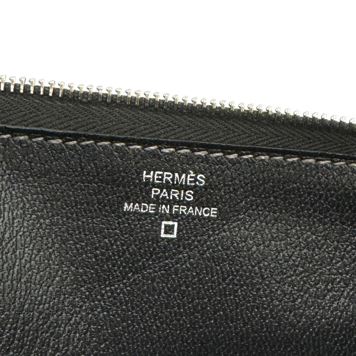 エルメス HERMES アザップロング アザップロングクラシック 財布 長財布 ロングウォレット アリゲーターマット クロコダイル グラファイト グレー シルバー金具 ラウンドジップ ラウンドファスナー