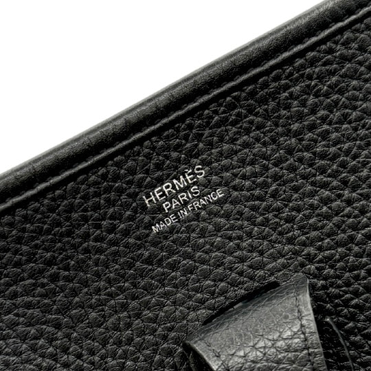 HERMES 爱马仕 Evelyne 3PM Evelyne 3PM Evelyne 3PM 袋肩袋Torillon Clemence黑色黑色硬件