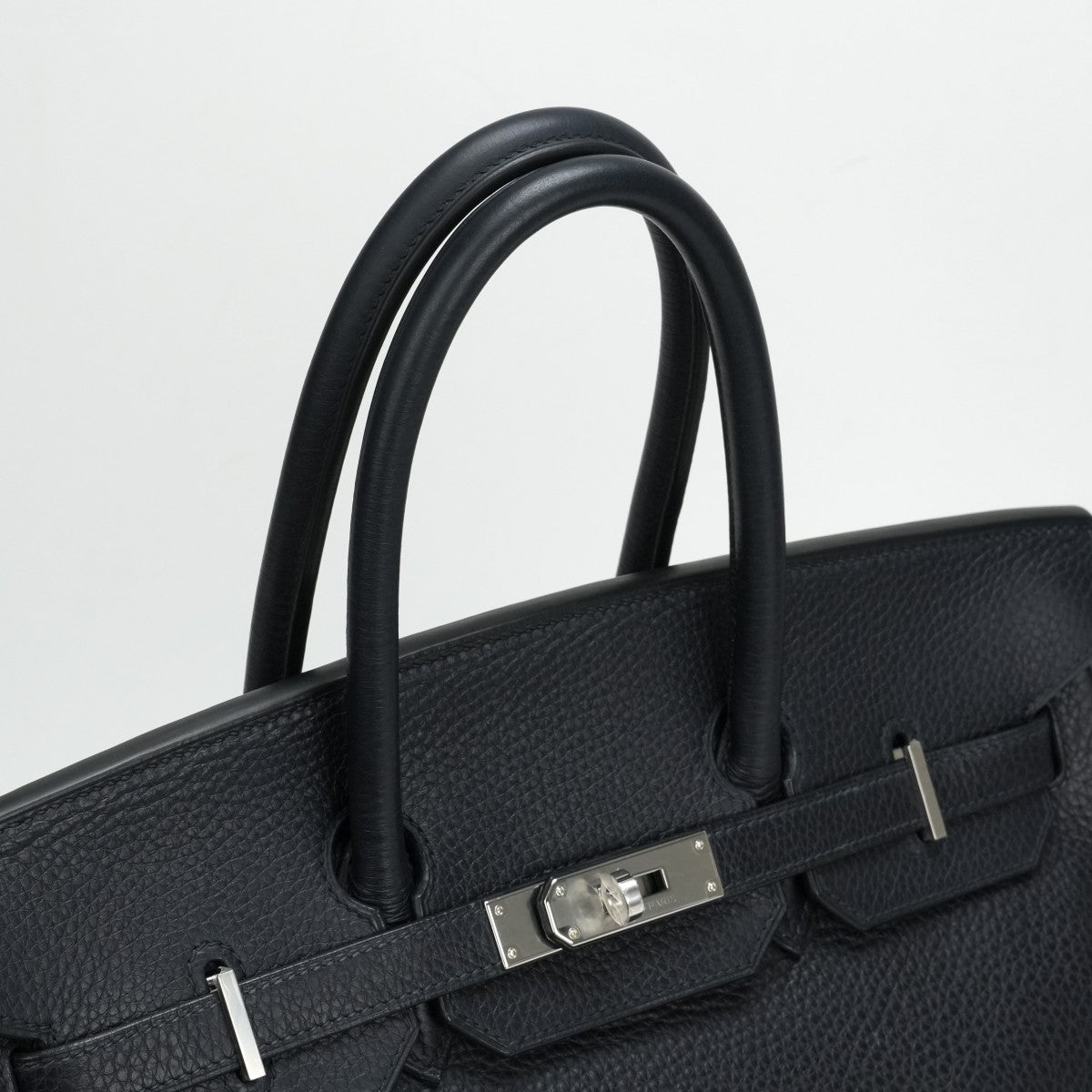 HERMES HERMES Birkin 35 Birkin 35 Tote bag Toryon Clemence Blue Indigo Blue Blue Silver Hardware