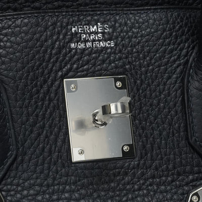 HERMES 헤르메스 Birkin 35 Birkin 35 토트 백 토리 온 클레멘스 블루 인디고 블루 블루 블루 실버 하드웨어