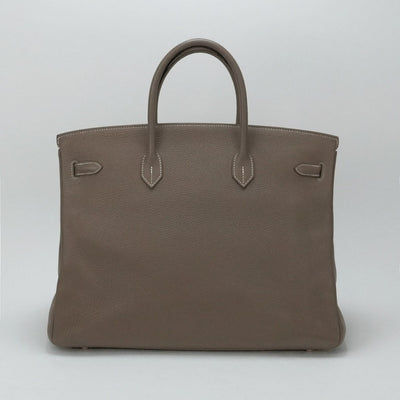 HERMES 爱马仕 Birkin 40 Birkin 40 袋子手提袋dogo etoop灰金金属配件