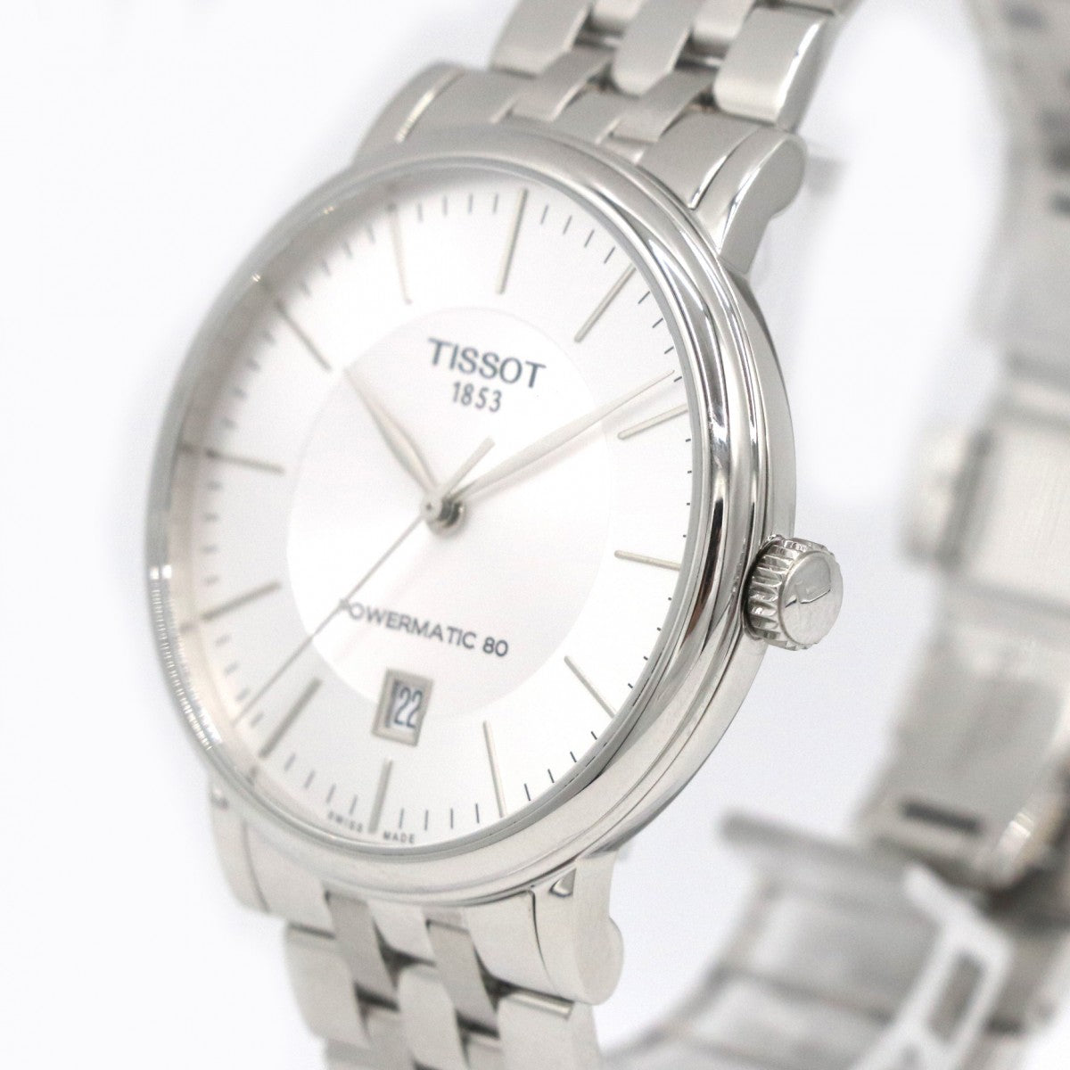 ティソ TISSOT カーソンプレミアム　パワーマティック80 Carson Premium Powermatic 80 時計 腕時計 裏スケルトン　T-クラシック