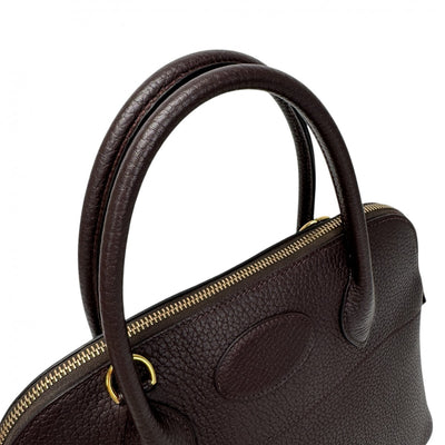 HERMES HERMES Bolide 31 Bolide 31 Bag, Tote Bag, Shoulder Bag, Fjord, Dark Brown, Brown, Gold Fittings