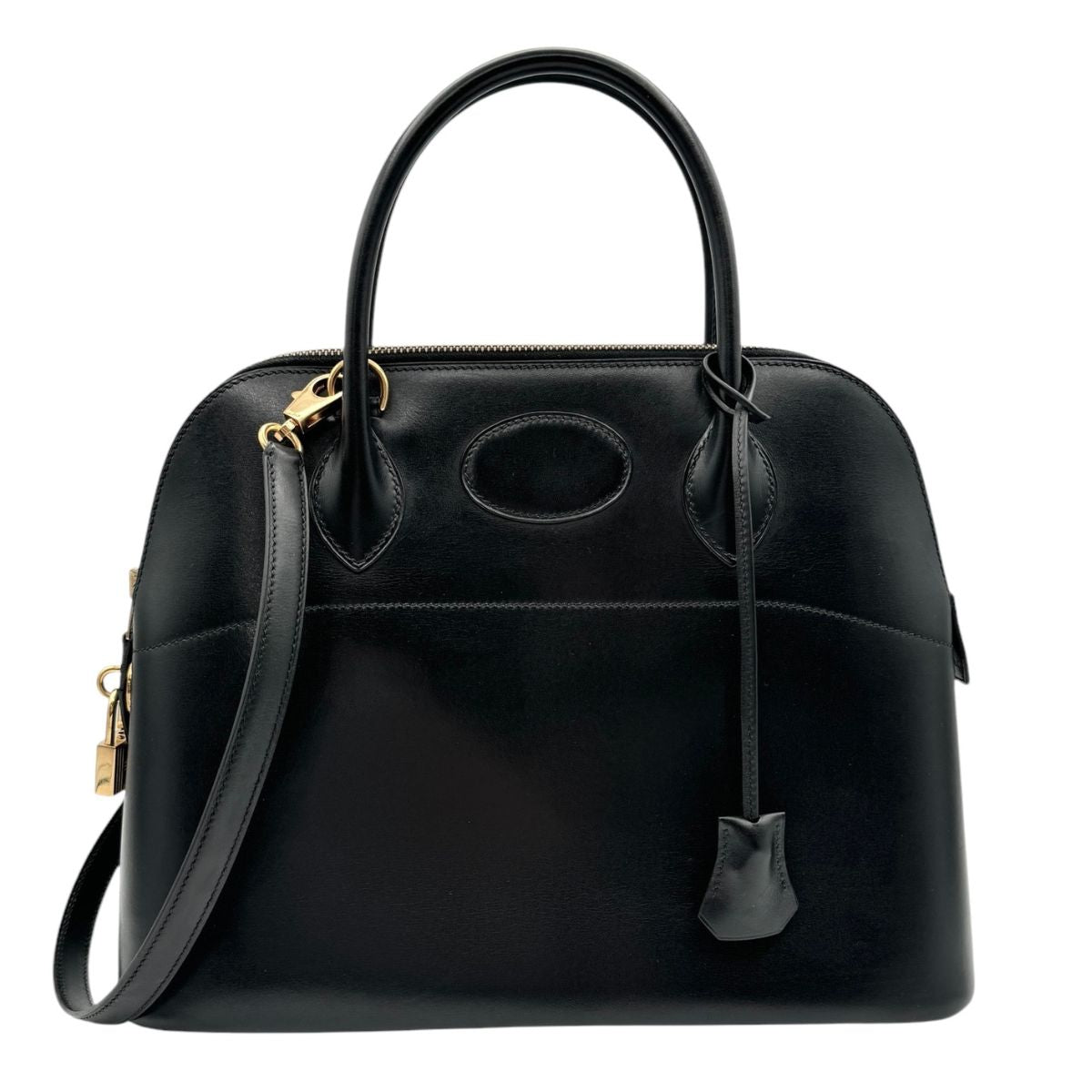 HERMES HERMES Bolide 31 Bolide 31 Bag, Tote Bag, Shoulder Bag, Box Calf, Noir, Black, Gold Fittings