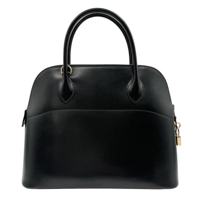 HERMES HERMES Bolide 31 Bolide 31 Bag, Tote Bag, Shoulder Bag, Box Calf, Noir, Black, Gold Fittings