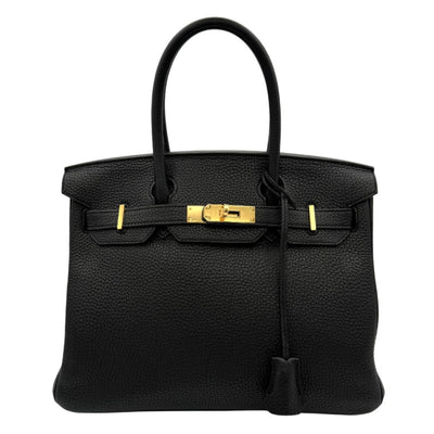 HERMES 爱马仕 Birkin 30 Birkin 30 手提袋多哥黑金硬件