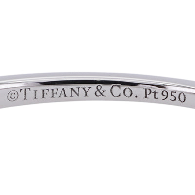 Tiffany & Co. Tiffany＆Co。 Tiffany & Co. 真正的戒指PT950银钻石环订婚戒指订婚戒指铂金