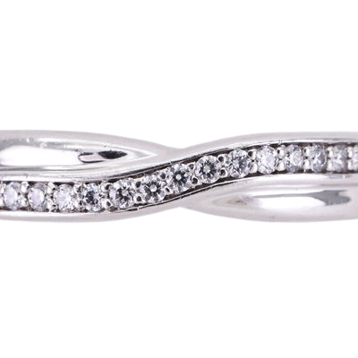 HARRY WINSTON HARRY WINSTON Tristo Wanrow Band Ring Tristo Wanrow Band Ring Tristo by Harry Winston Ring Pt950 Silver Diamond Ring Wedding Ring Marriage Ring Platinum