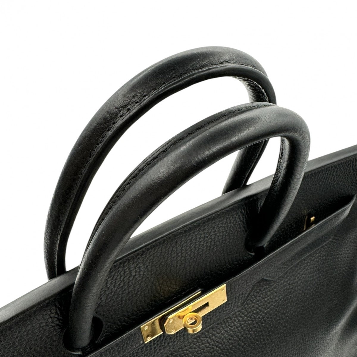 HERMES 헤르메스 Birkin 40 Birkin 40 가방, 토트 백, Ardennes, Noir, Black, Gold Fittings