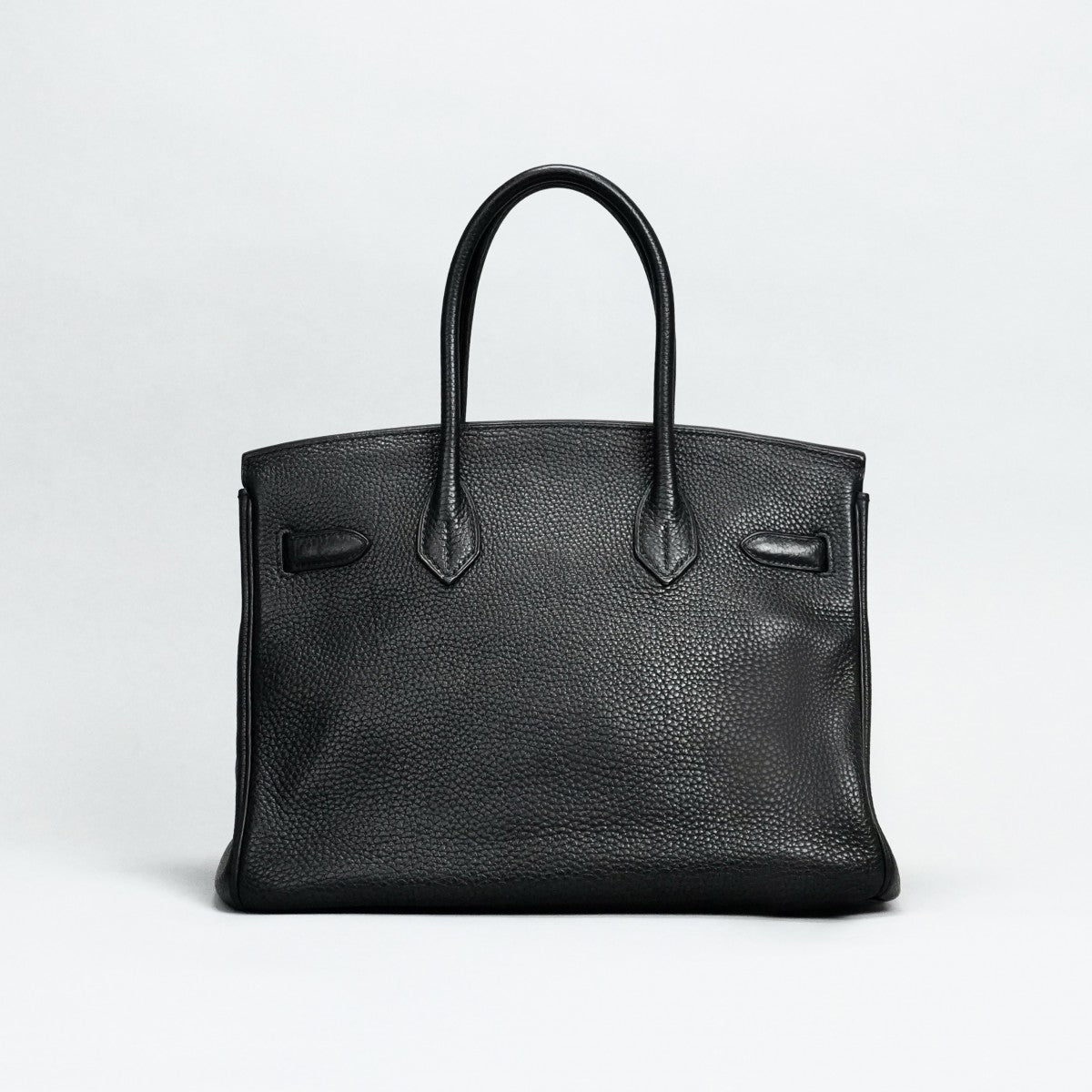 HERMES 헤르메스 Birkin 30 Birkin 30 토트 백 토고 누아 블랙 실버 하드웨어