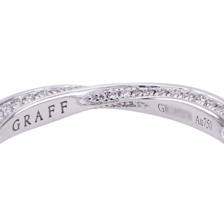 グラフ GRAFF スパイラル バンドリング パヴェダイヤモンド スパイラル 