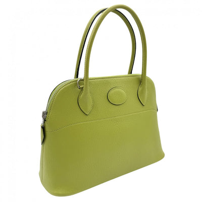 HERMES HERMES Bolide 27 Bolide 27 chevre mysore Bag, Tote bag, Shoulder bag, Chevy, Anise green, Green, Green, Silver hardware, Handbag