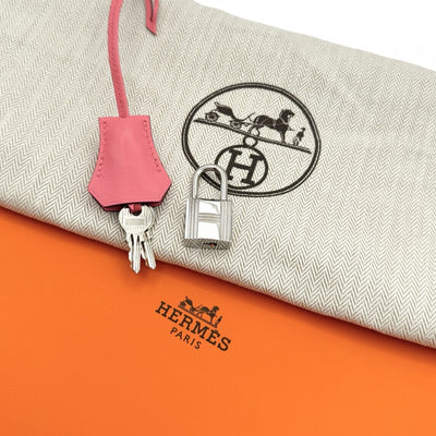 エルメス HERMES バーキン25 バーキン 25 バッグ トートバッグ スイフト ローズリップスティック ピンク シルバー金具 ヴォースイフト