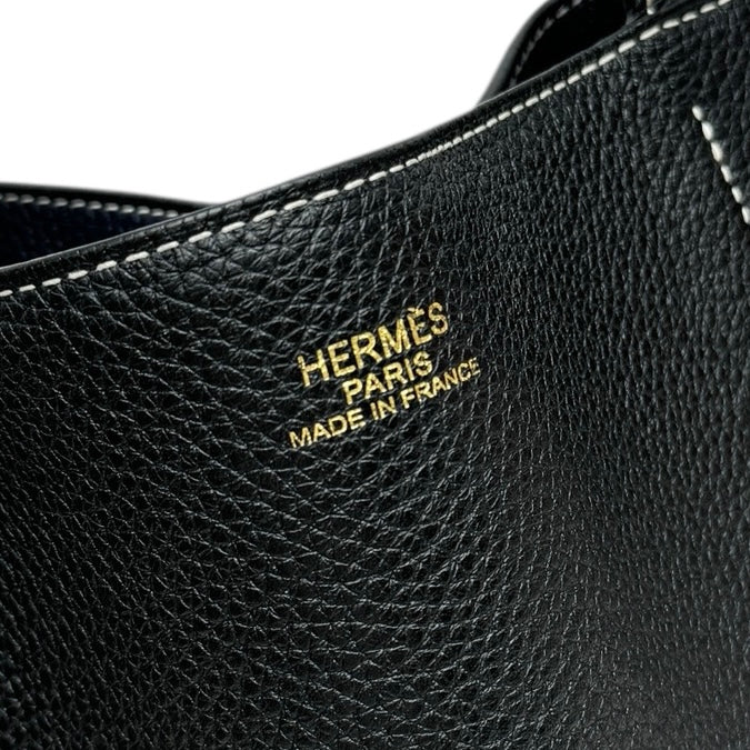 エルメス HERMES ドゥブルセンス36 ドゥブルセンス 36 ドゥブルサンス36 ドゥブルセンス45 バッグ トートバッグ トリヨンクレマンス ノワール ブルーニュイ ブラック ネイビー 黒