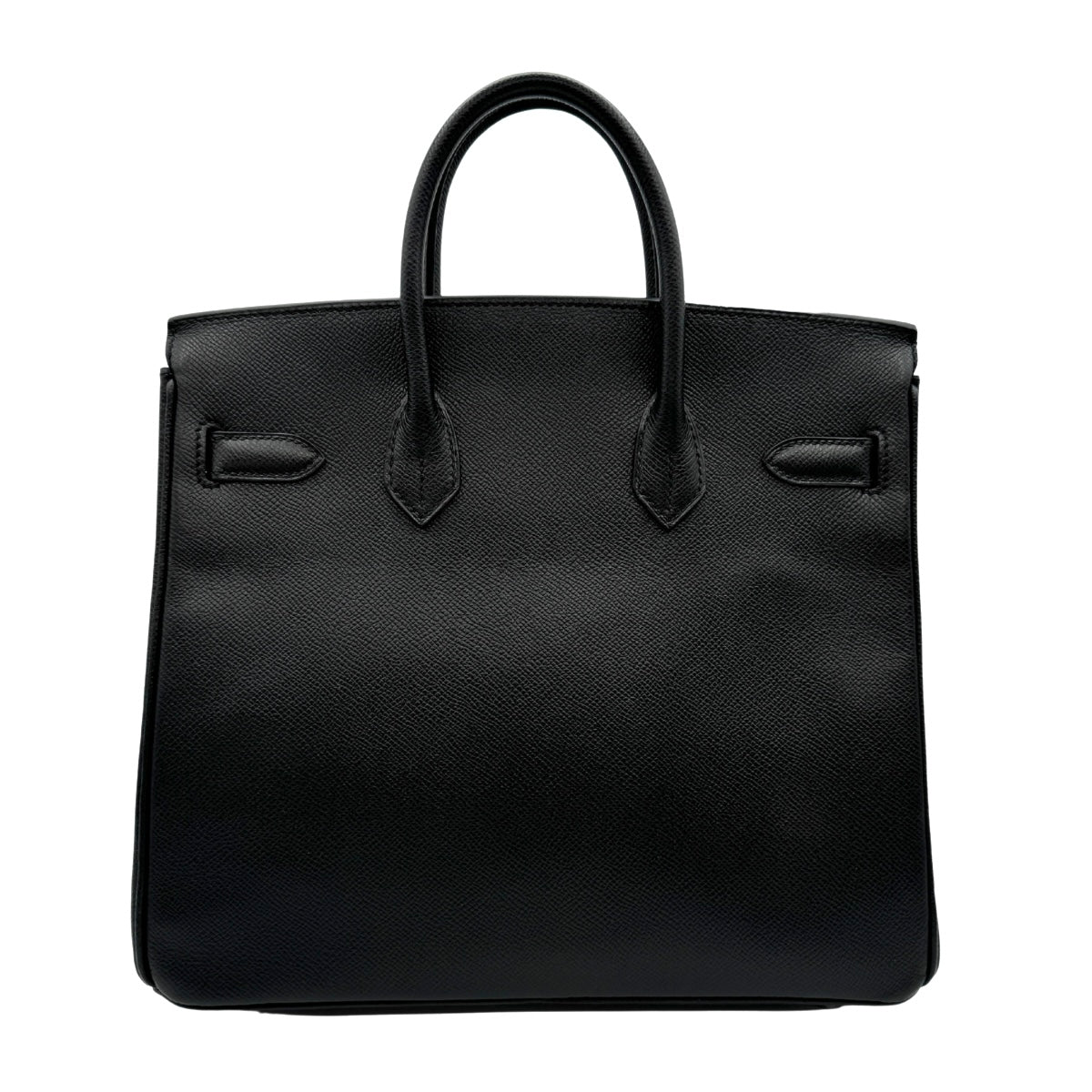 HERMES HERMES Haut ? courroies 28 Haut ? courroies 28 Bag Tote Bag Epson Noir Black Silver Hardware Vaugh Epson