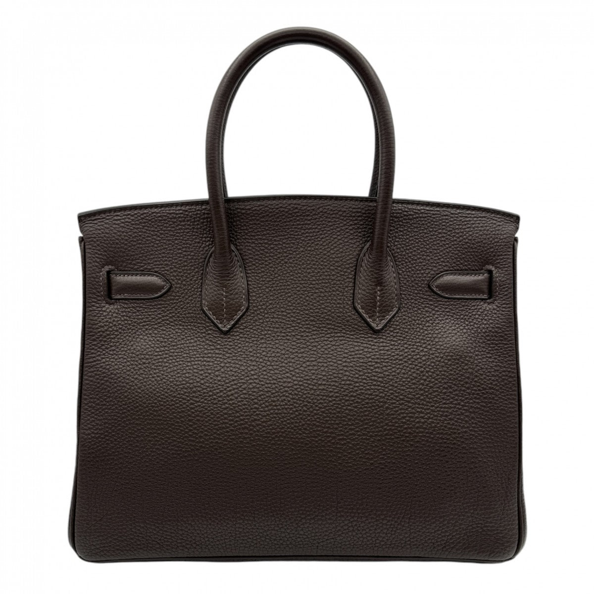 HERMES 헤르메스 Birkin 30 Birkin 30 가방, 토트 백, 토고, 초콜릿, 갈색, 갈색, 은색 피팅