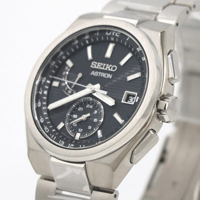 セイコー SEIKO アストロン　ネクスター ASTRON　NEXTER 時計 腕時計 ノワール ソーラー電波　ワールドタイム機能（25タイムゾーン）