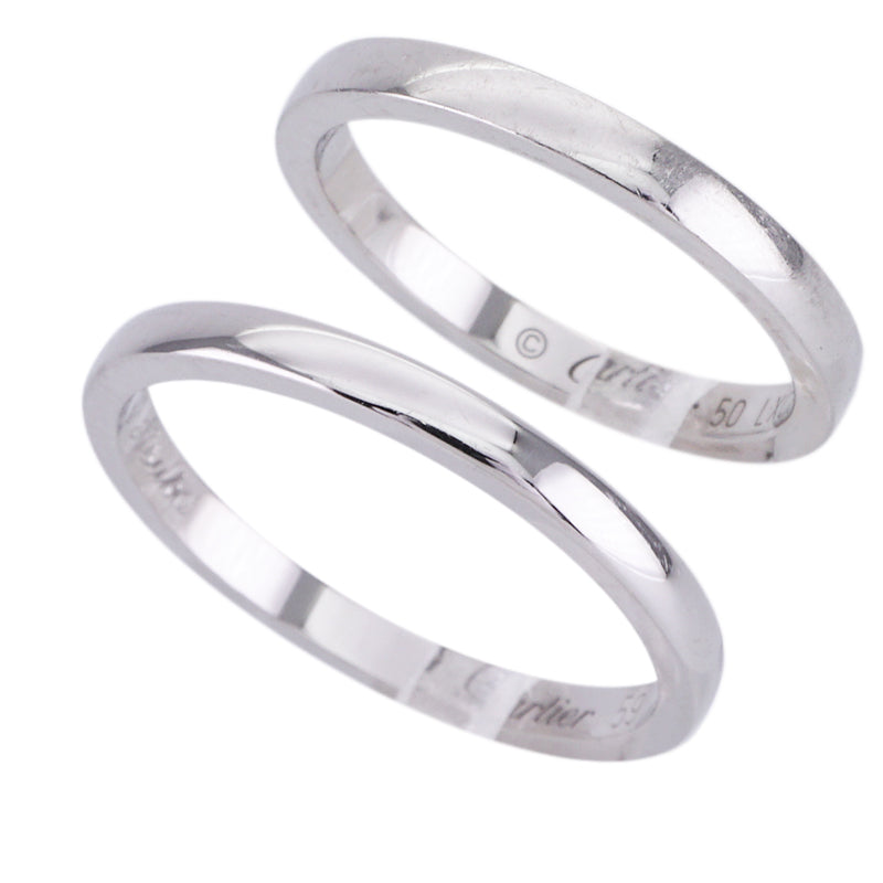 CARTIER Cartier Ballerina Wedding Ring BALLERINE WEDDING BAND Ring Pt950 Silver Wedding Ring Marriage Ring Platinum