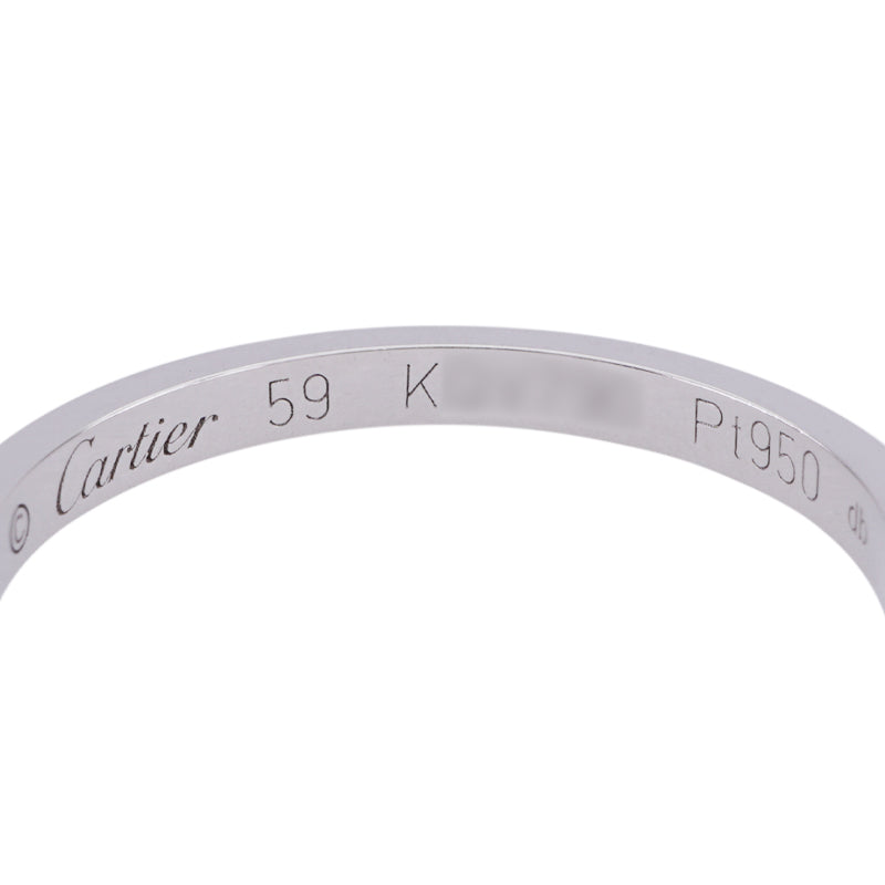 CARTIER Cartier Ballerina Wedding Ring BALLERINE WEDDING BAND Ring Pt950 Silver Wedding Ring Marriage Ring Platinum